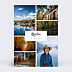 Carte Postale Multiphoto Etiquette Automne