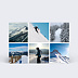 Carte postale Multiphotos 6 Photos Neige
