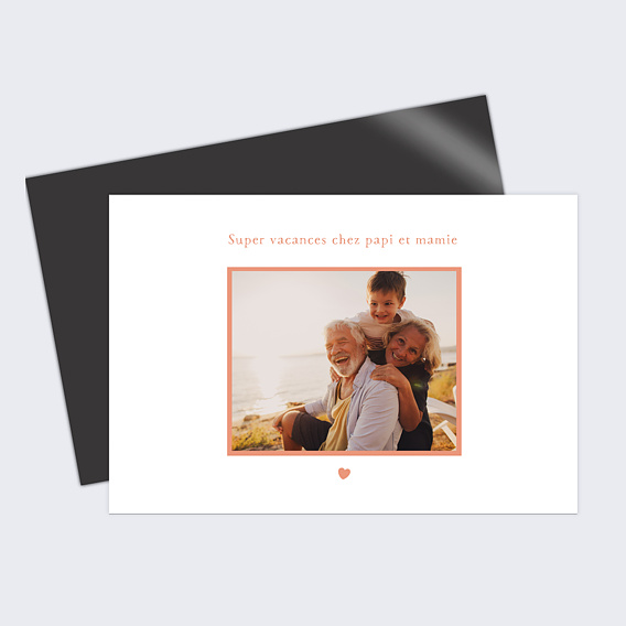 Carte postale Chez Papi et Mamie