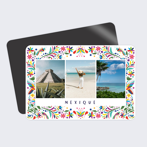 Carte Postale Motif Mexicain