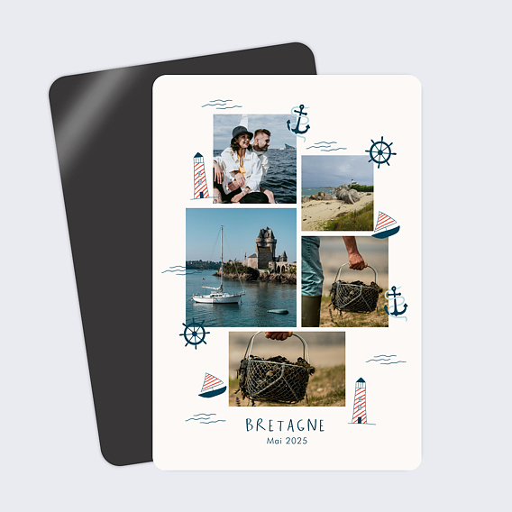 Carte postale Souvenirs de Bretagne