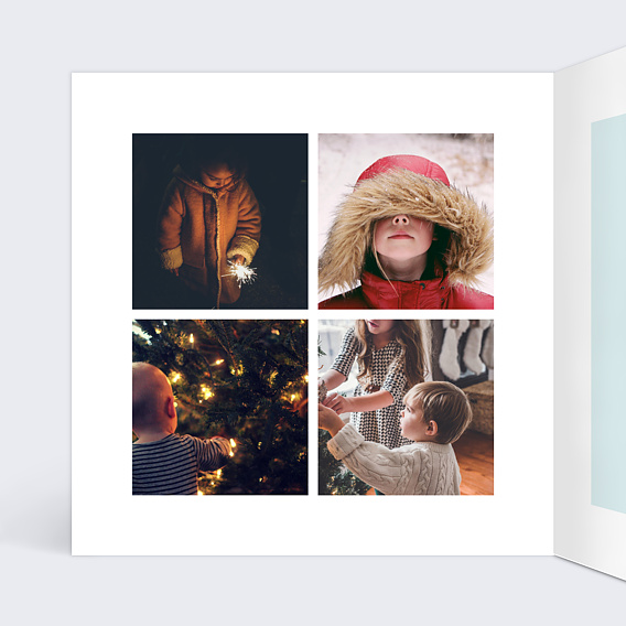 Carte postale Lovely Winter Intérieur Gauche