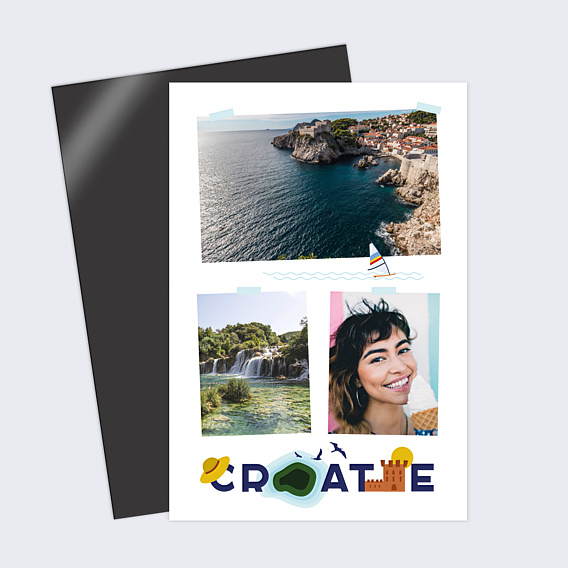 Carte Postale Croatie
