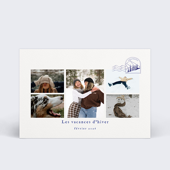 Carte Postale Tampon Montagne