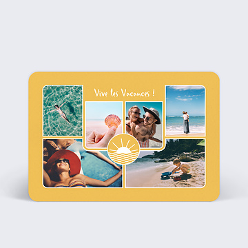 Carte Postale Plaisirs d'été