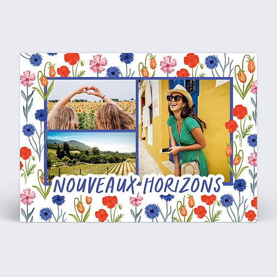 Carte postale Nouveaux Horizons