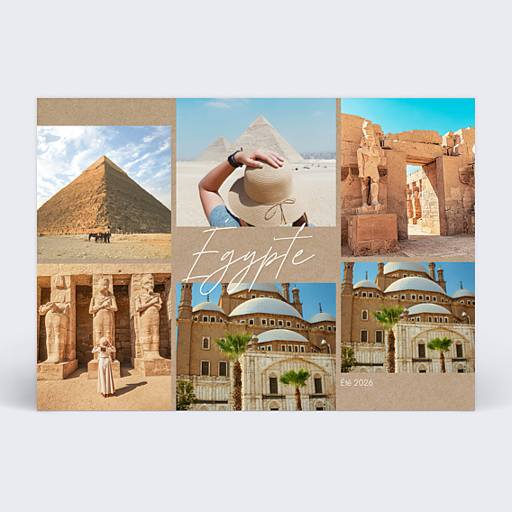 Carte Postale Pêle-mêle débordant