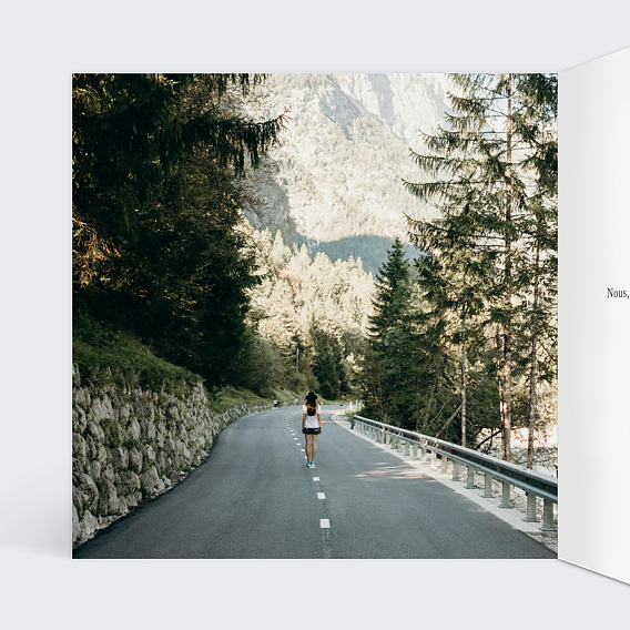 Carte postale Liberté Intérieur Gauche