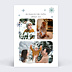 Carte Postale Flocons d'Hiver