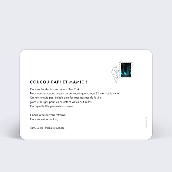 Carte Postale Géolocalisation