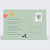 Carte Postale Motif Pain d'Épice