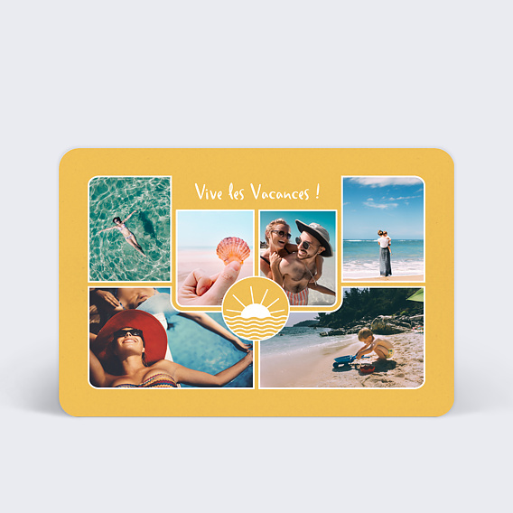 Carte postale Plaisirs d'été
