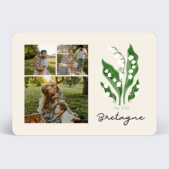 Carte postale Muguet de Mai