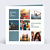 Carte postale Multi Photos Pastel