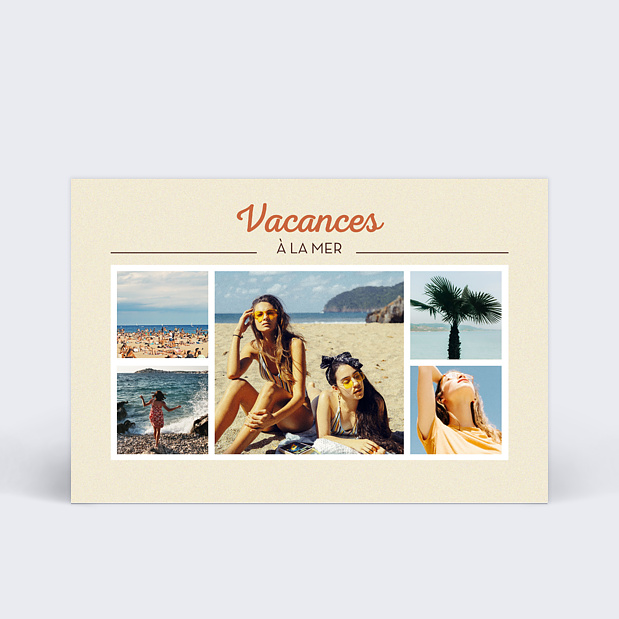 Carte postale Vintage Multiphotos