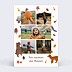 Carte Postale Animaux de la forêt