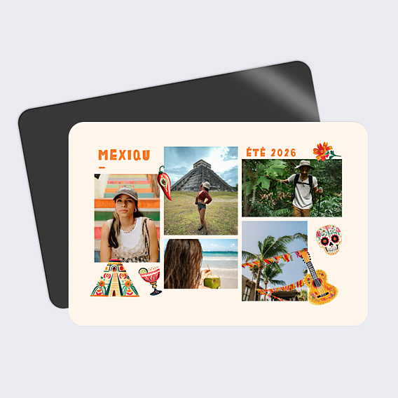 Carte Postale Pêle Mêle Mexique