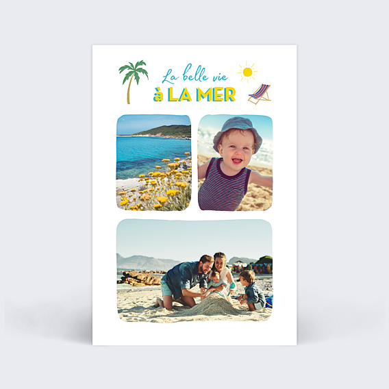 Carte Postale Mer