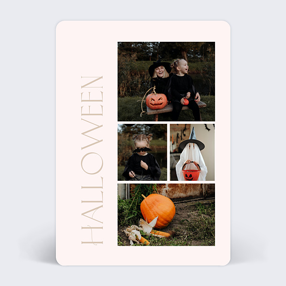 Carte postale Fête d'Halloween Recto