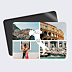 Carte Postale Etiquette Italie