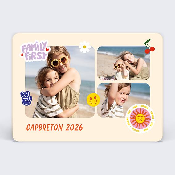 Carte Postale Stickers