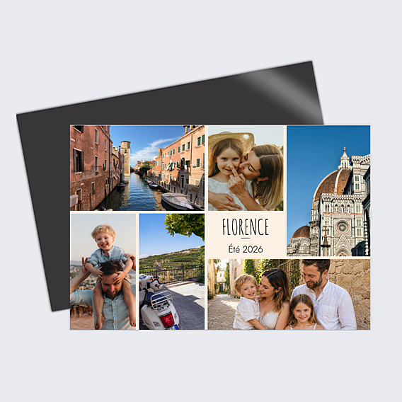 Carte Postale Étiquette vacances