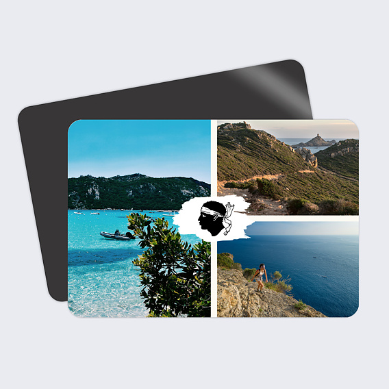 Carte postale Drapeau Corse