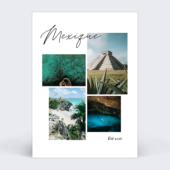 Carte Postale Pêle-Mêle Paradis