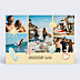 Carte Postale Sticker plage