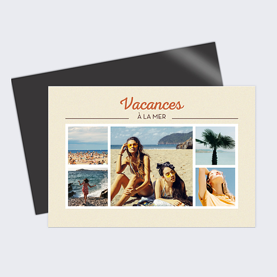 Carte Postale Vintage Multiphotos