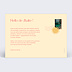 Carte Postale Motif Soleil