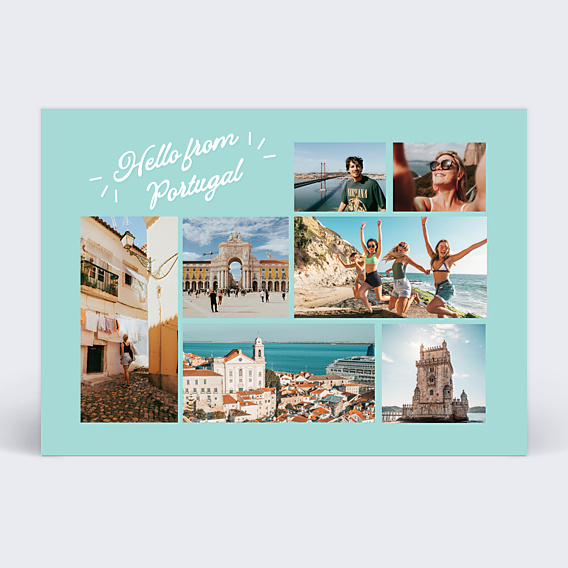 Carte Postale Hello Summer