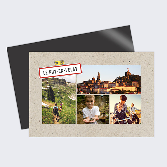 Carte Postale Direction Vacances