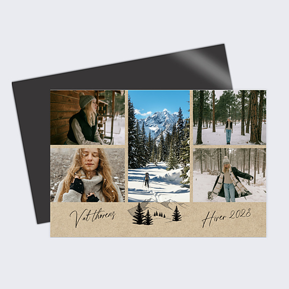 Carte Postale Idylle de Montagne