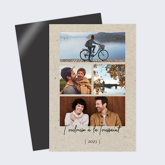 Carte postale Chinée IV Automne