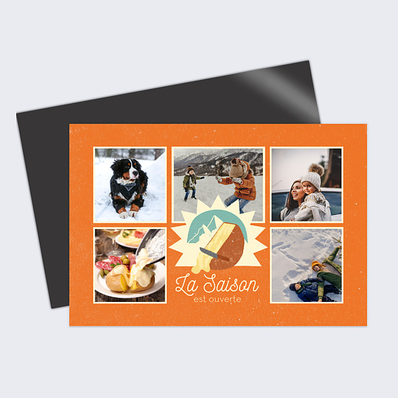 Carte postale Saison de la Raclette