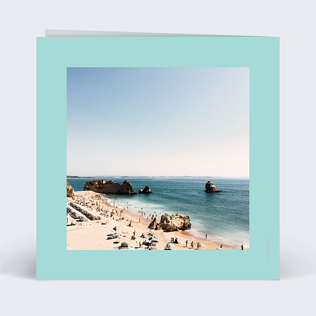 Carte Postale Hello Summer Verso