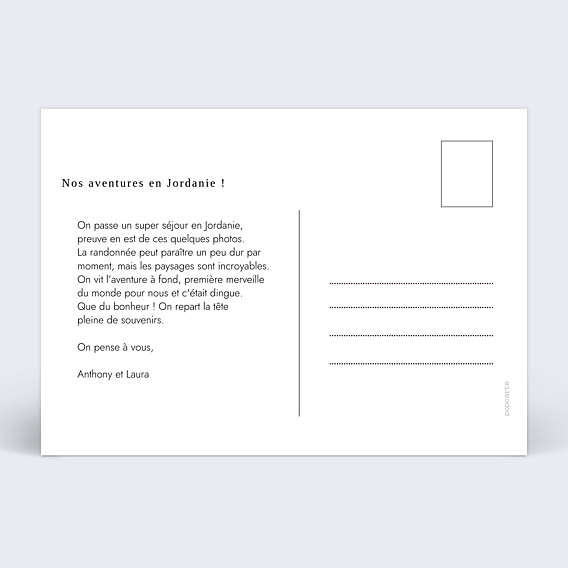 Carte Postale Grand Voyage