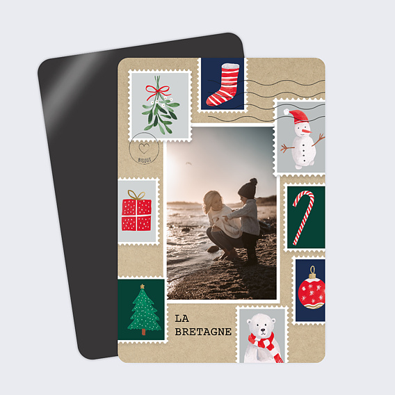 Carte postale Lettre au Père Noël