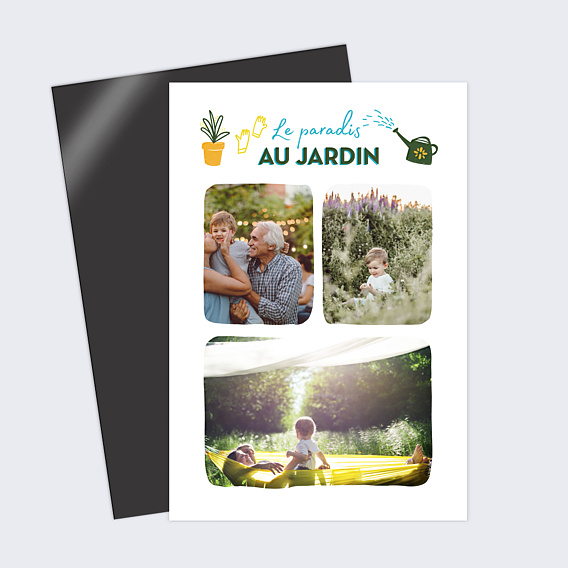 Carte Postale Jardin
