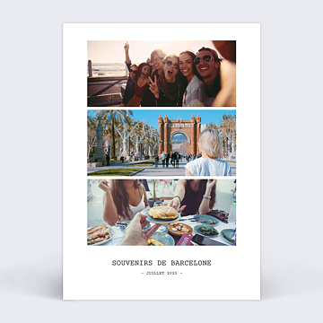 Carte Postale Polaroid Simple III