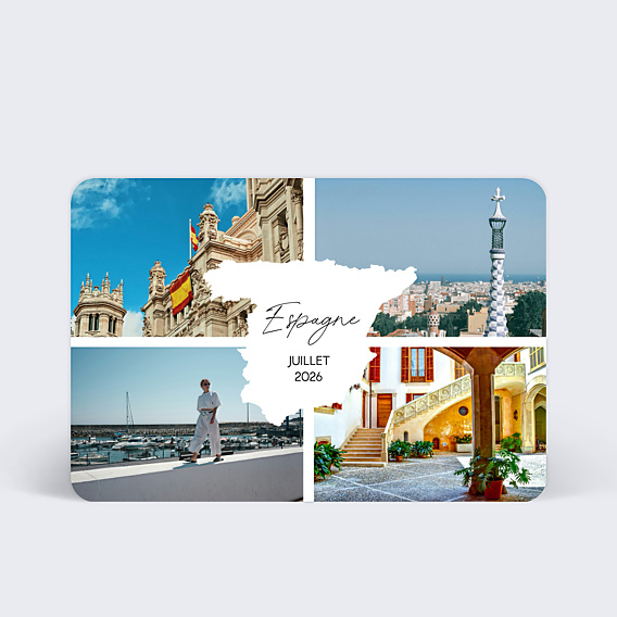Carte Postale Étiquette Espagne