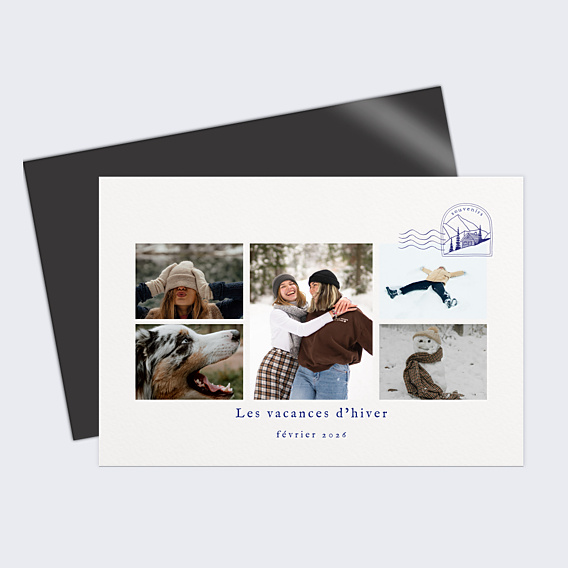 Carte Postale Tampon Montagne