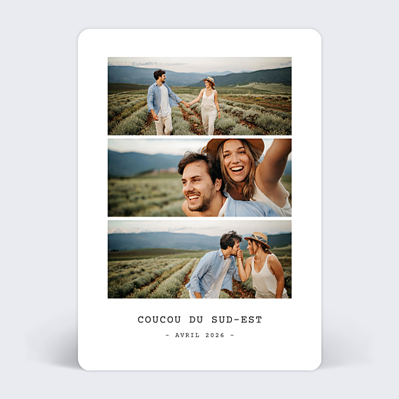 Carte postale Polaroid III Printemps