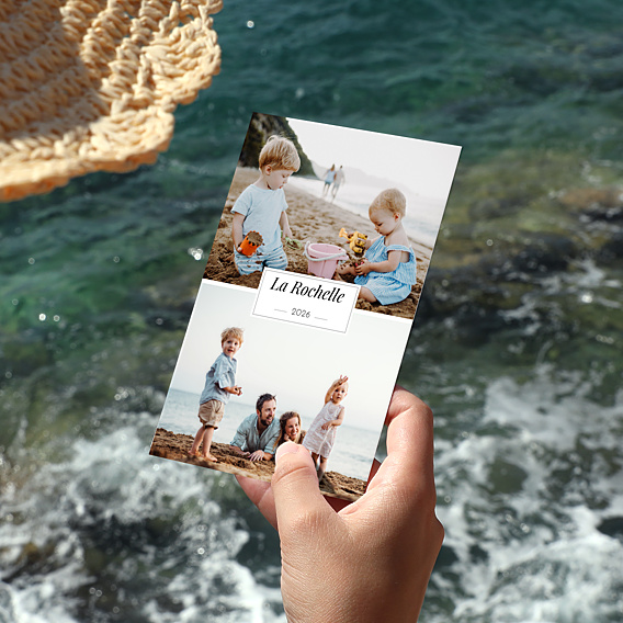 Carte Postale Etiquette