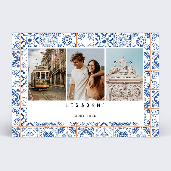 Carte postale Azulejos