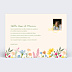 Carte Postale Jardin Fleuri