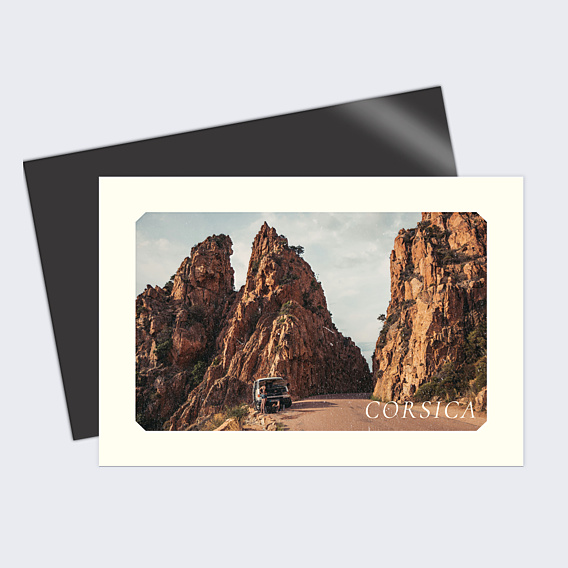 Carte Postale Effet Argentique