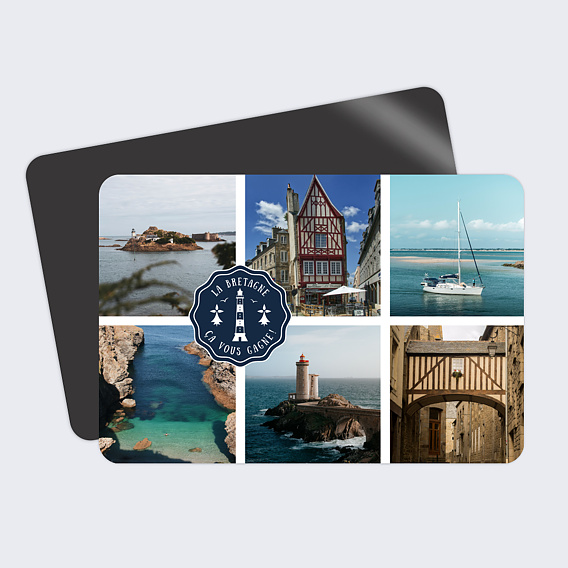 Carte Postale Virée Bretonne