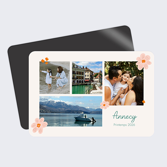 Carte Postale Parterre de Fleurs